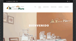 Desktop Screenshot of hoteltorrenorte.com